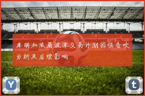 库明加浓眉波津交易计划因伤告吹分析及后续影响